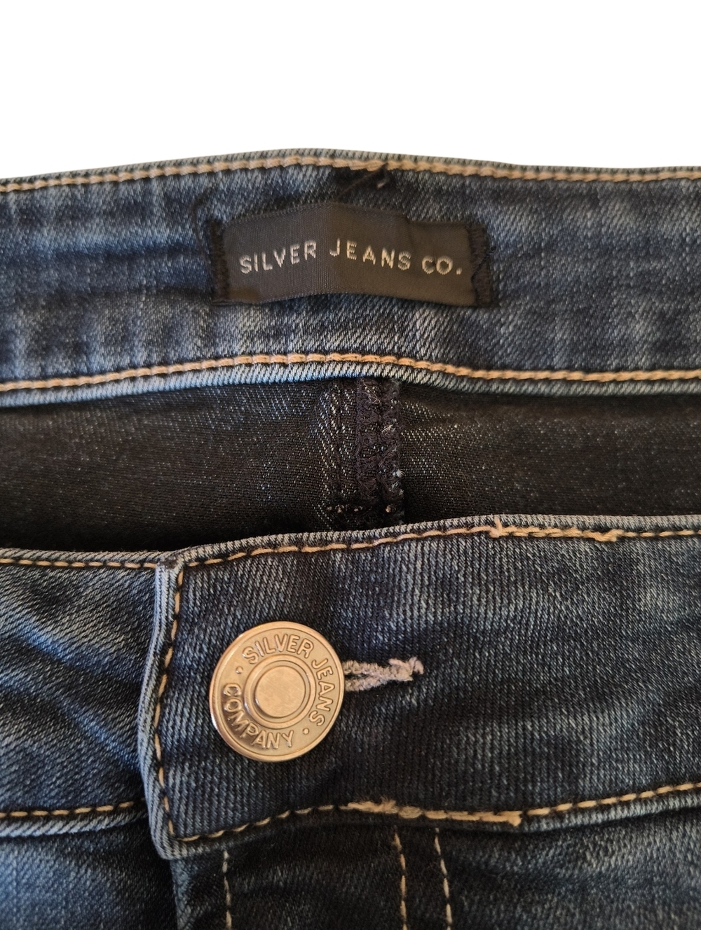 Silver Elyse Plus Size Slim Boot Cut Jeans Size 24 - Picture 6 of 8